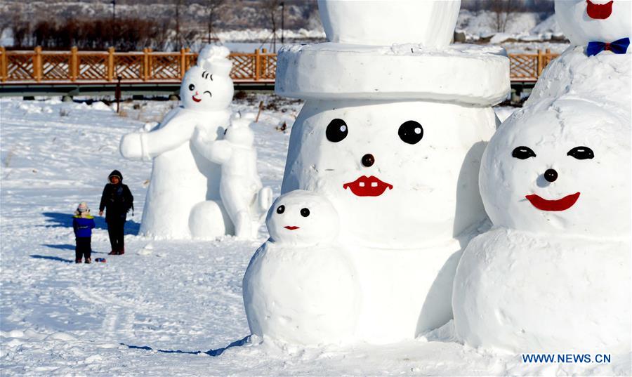 Αποτέλεσμα εικόνας για China 2,018 snowmen