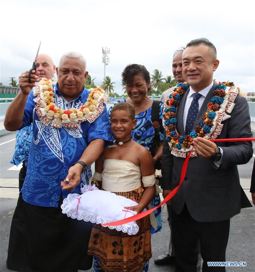 FIJI-SUVA-CHINA-AIDED BRIDGES-OPEN