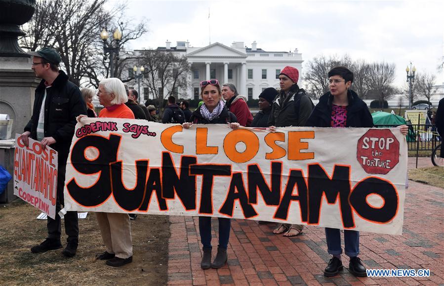 U.S.-WASHINGTON D.C.-PROTEST-GUANTANAMO BAY DETENTION CAMP