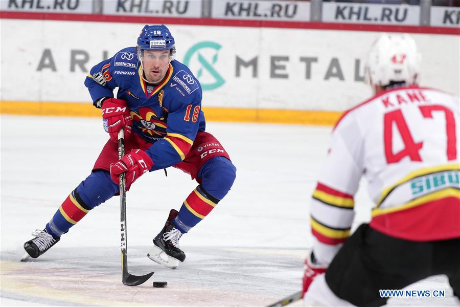 (SP)FINLAND-HELSINKI-ICE HOCKEY-KHL-KUNLUN RS VS HELSINKI JOKERIT