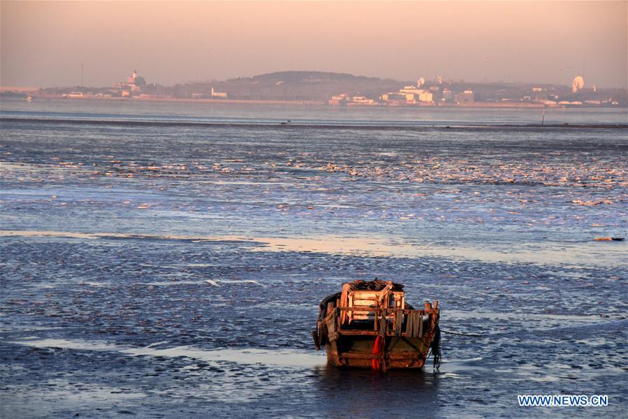 CHINA-SHANDONG-QINGDAO-ICE ON SEA (CN)