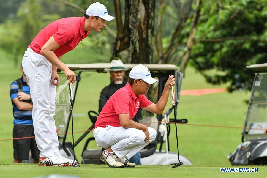 (SP)MALAYSIA-KUALA LUMPUR-GOLF-EURASIA CUP-DAY ONE
