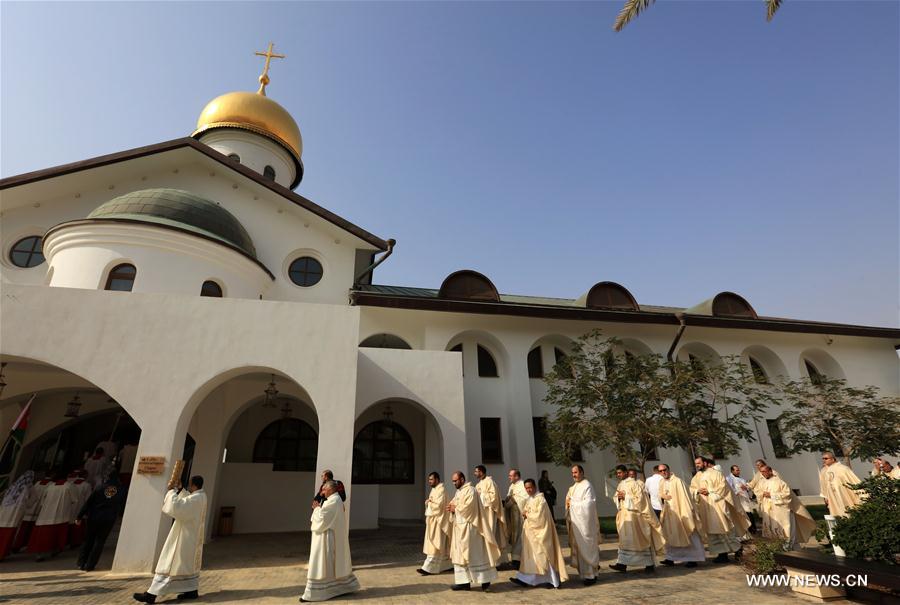 JORDAN-JORDAN RIVER-BAPTISM SITE-ANNUAL PILGRIMAGE