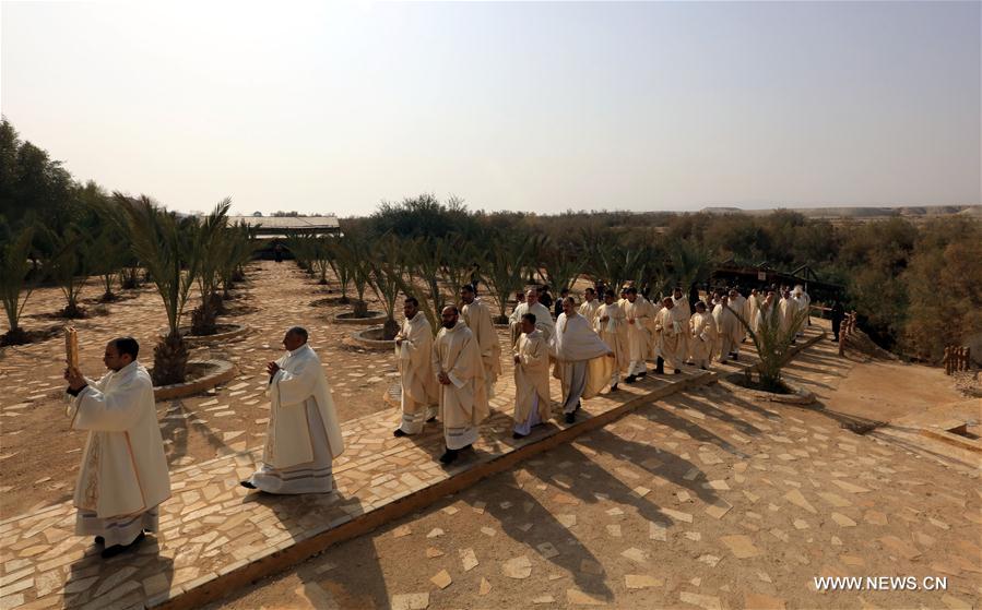 JORDAN-JORDAN RIVER-BAPTISM SITE-ANNUAL PILGRIMAGE
