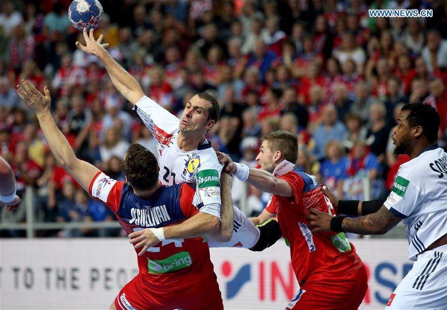 (SP)CROATIA-POREC-HANDBALL-EHF EURO 2018-FRA VS NOR