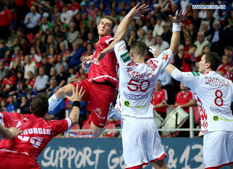 (SP)CROATIA-POREC-HANDBALL-EHF EURO 2018-AUT VS BLR