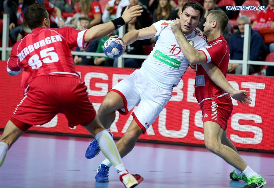(SP)CROATIA-POREC-HANDBALL-EHF EURO 2018-AUT VS BLR