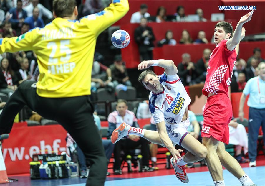 (SP)CROATIA-SPLIT-HANDBALL-EHF EURO 2018-CRO VS SRB