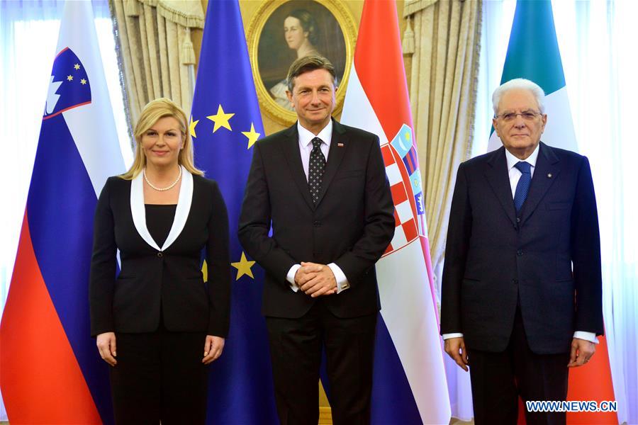 SLOVENIA-LJUBLJANA-PRESIDENTS-CEREMONIAL LUNCH