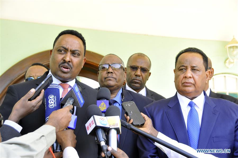 SUDAN-KHARTOUM-ETHIOPIAN FM-VISIT