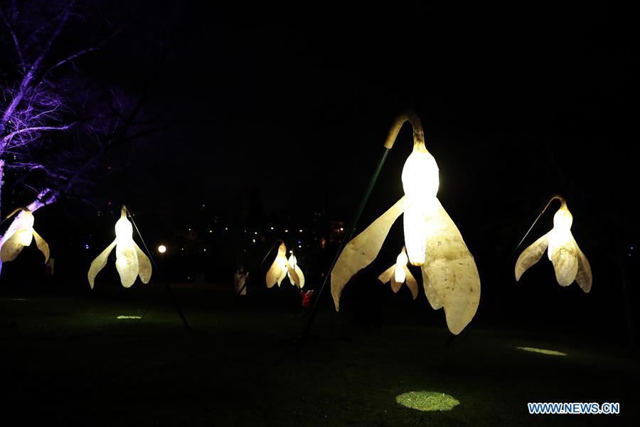 GERMANY-FRANKFURT-LIGHTS SHOW