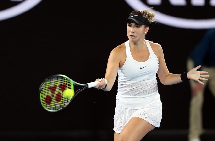 Highlights of women's singles first round Open - Xinhua | English.news.cn