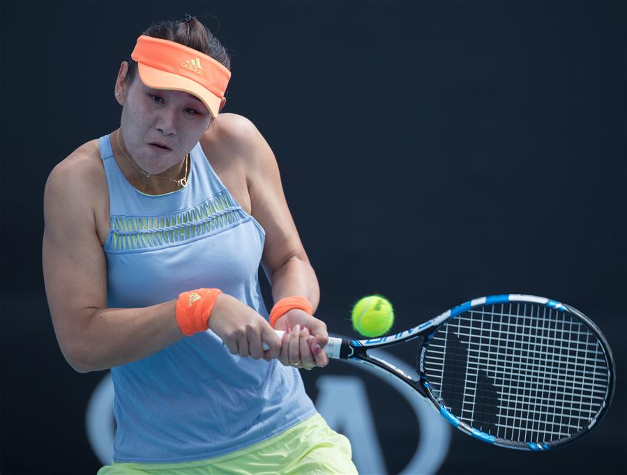Highlights of women's singles first round Open - Xinhua | English.news.cn