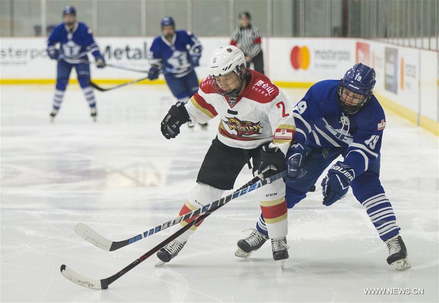 (SP)CANADA-TORONTO-HOCKEY-CWHL-CHINESE KUNLUN RED STAR