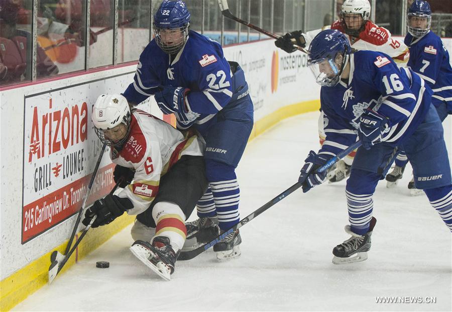 (SP)CANADA-TORONTO-HOCKEY-CWHL-CHINESE KUNLUN RED STAR