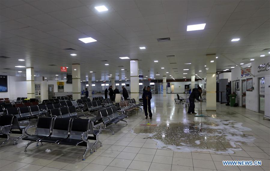 LIBYA-TRIPOLI-AIRPORT-ATTACK
