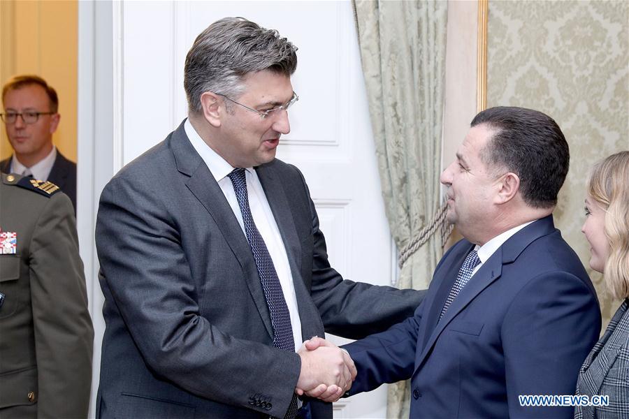 CROATIA-ZAGREB-MEETING