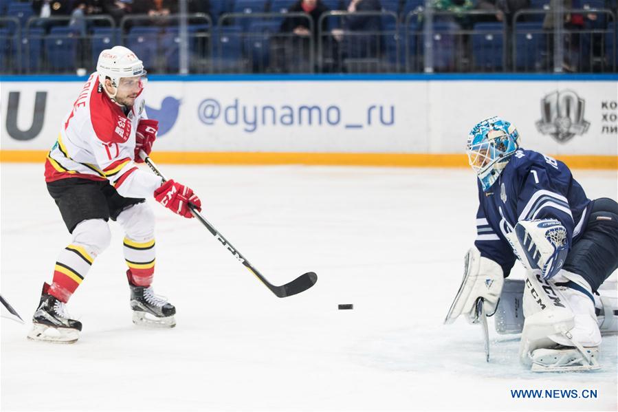 (SP)RUSSIA-MOSCOW-KHL-DYNAMO VS KUNLUN RED STAR