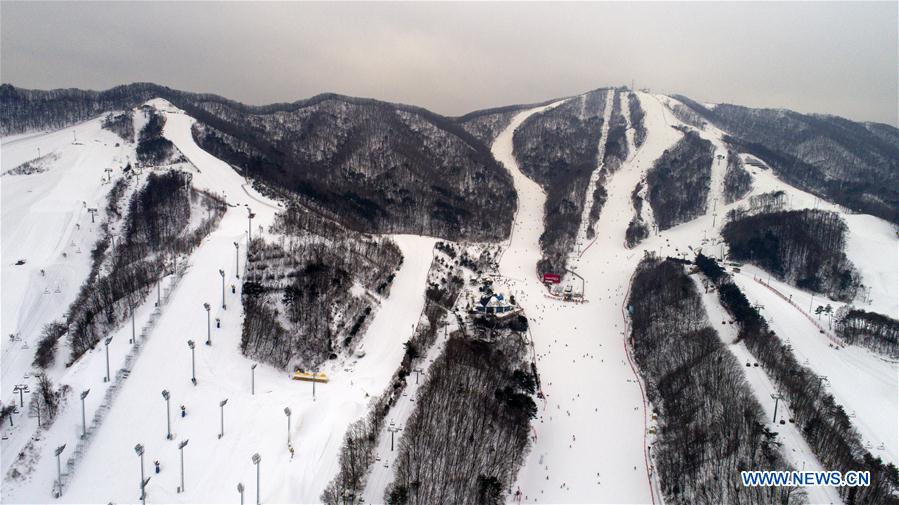(SP)SOUTH KOREA-PYEONGCHANG-WINTER OLYMPIC GAMES-VENUES-PYEONGCHANG MOUNTAIN CLUSTER