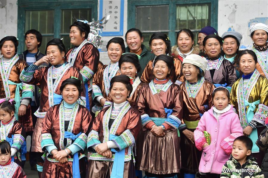 CHINA-RONGSHUI-MIAO ETHNIC GROUP-NEW YEAR (CN)