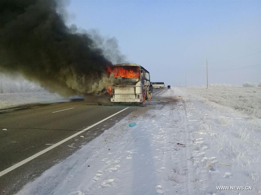 KAZAKHSTAN-AKTOBE-BUS-ACCIDENT