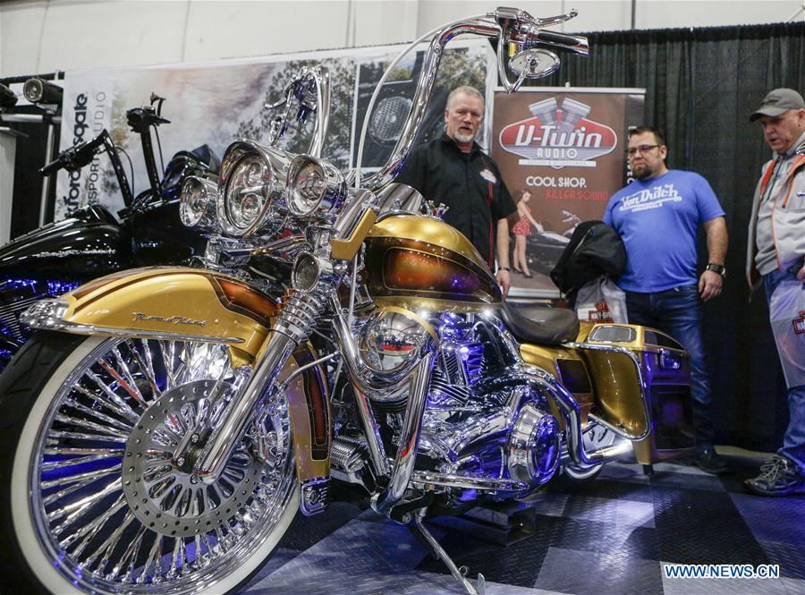 CANADA-VANCOUVER-MOTORCYCLE SHOW