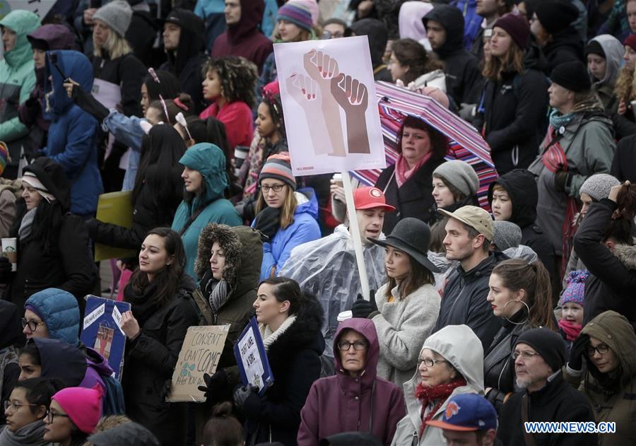 CANADA-VANCOUVER-WOMEN'S MARCH