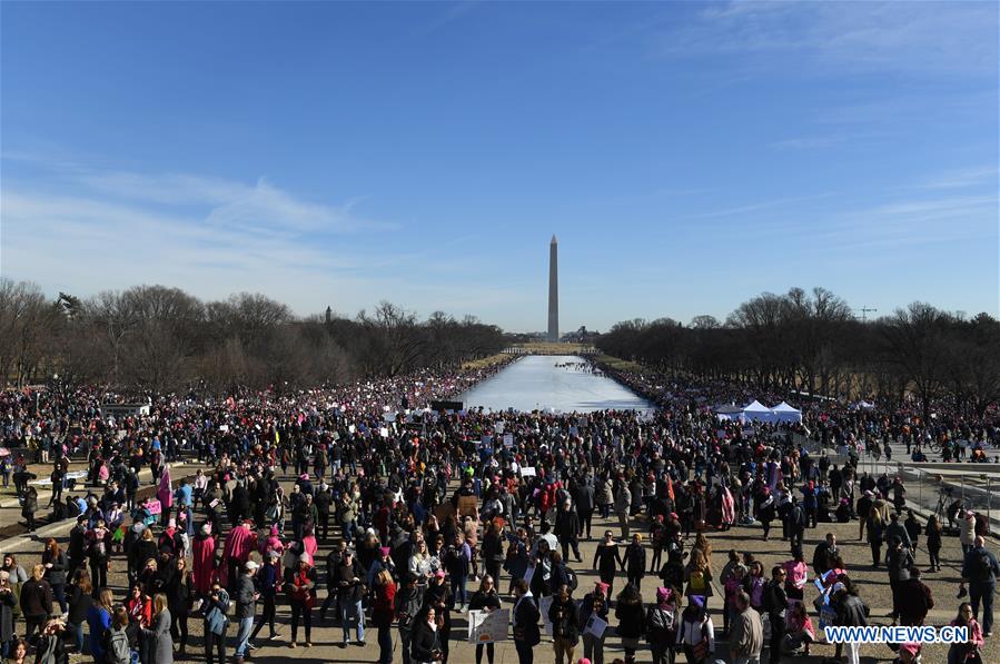 U.S.-WASHINGTON D.C.-WOMEN'S MARCH