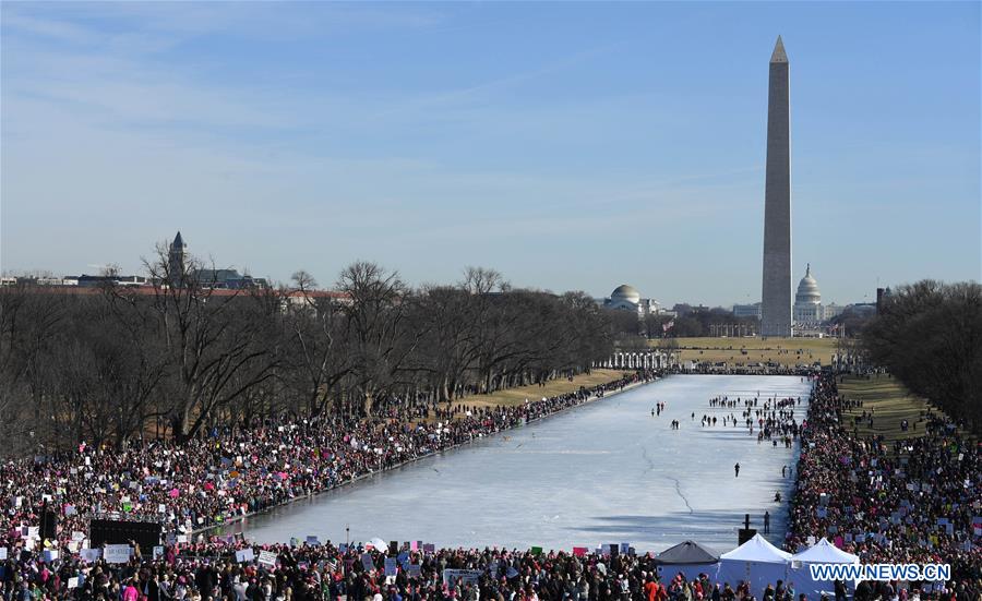 U.S.-WASHINGTON D.C.-WOMEN'S MARCH
