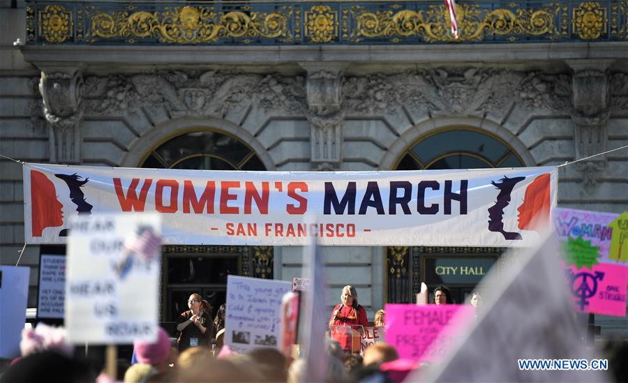 U.S.-SAN FRANCISCO-WOMEN'S MARCH