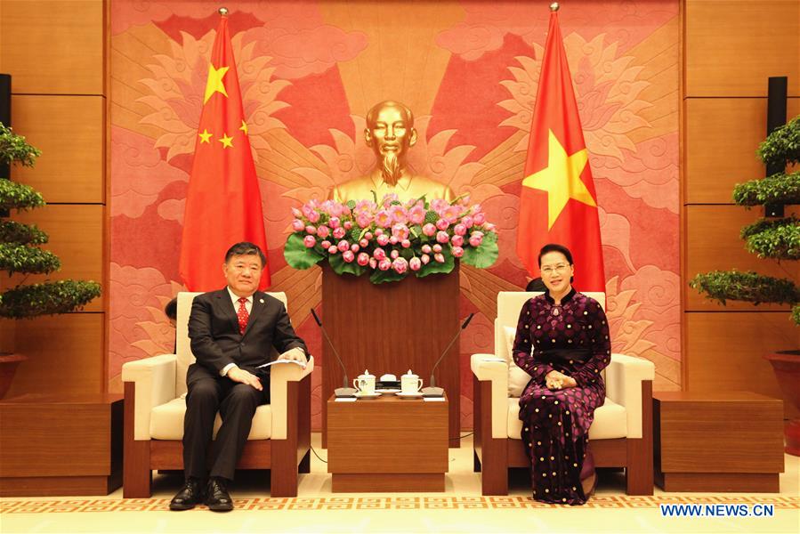 VIETNAM-HANOI-CHINA-CHEN ZHU-MEETING