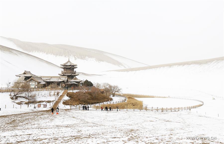 #CHINA-GANSU-SNOW-SCENERY(CN)