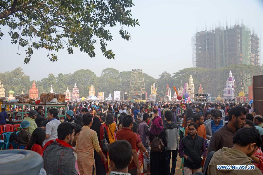 BANGLADESH-DHAKA-HINDU-FESTIVAL-SARASWATI