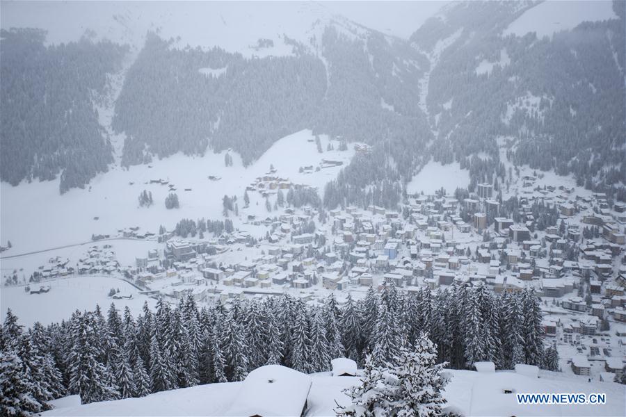 SWITZERLAND-DAVOS-SNOW