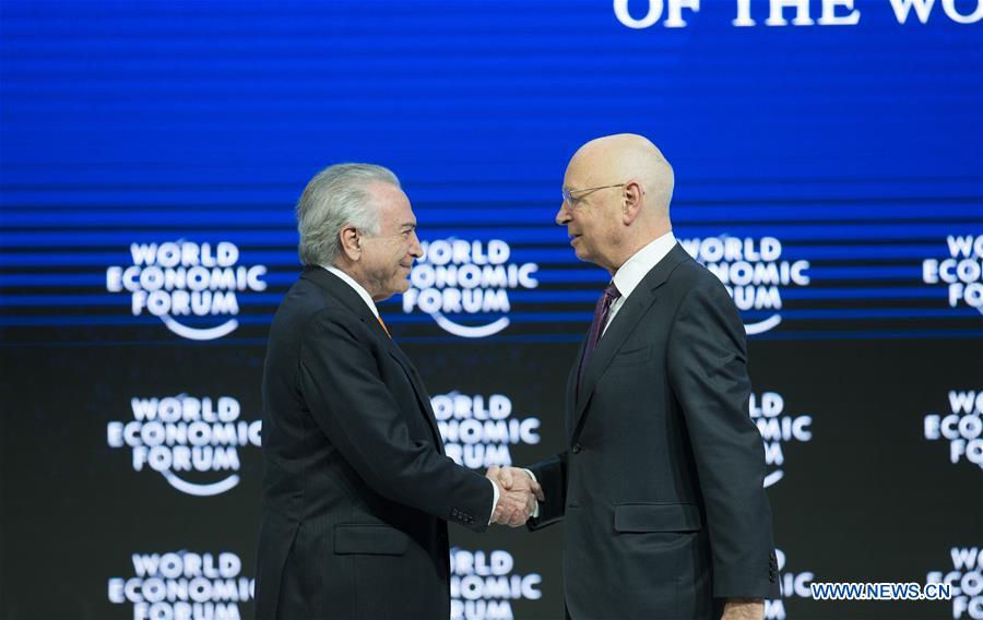 SWITZERLAND-DAVOS-WEF ANNUAL MEETING-BRAZIL