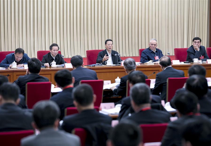 CHINA-BEIJING-ZHANG GAOLI-POLLUTION CONTROL-MEETING (CN) 