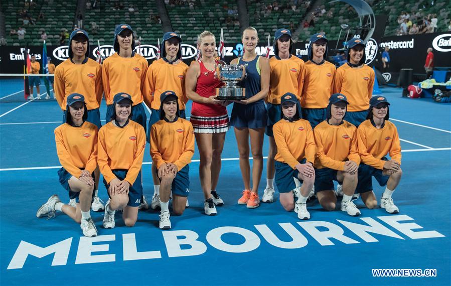 (SP)AUSTRALIA-MELBOURNE-TENNIS-AUSTRALIAN OPEN-WOMEN'S DOUBLES-FINAL