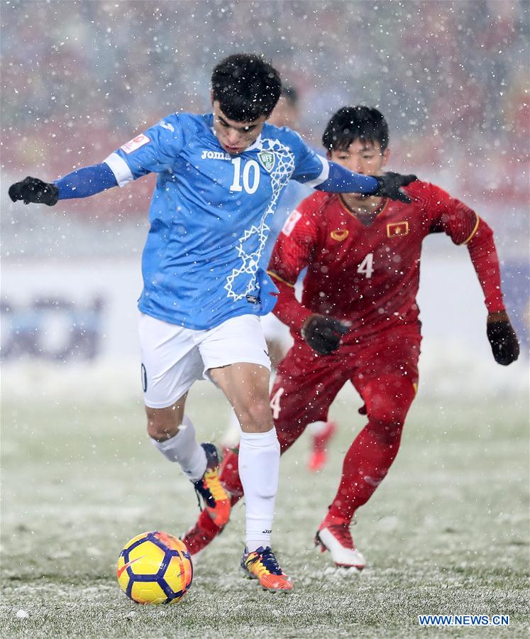(SP)CHINA-CHANGZHOU-SOCCER-AFC U23 CHAMPIONSHIP-FINAL(CN)