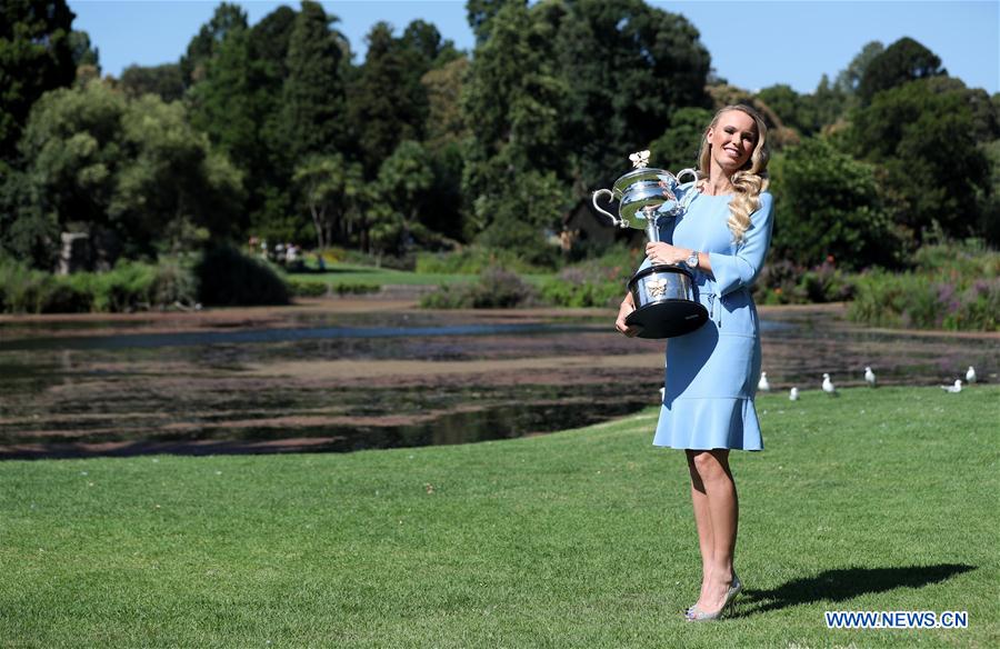 (SP)AUSTRALIA-MELBOURNE-TENNIS-AUSTRALIAN OPEN-WOZNIACKI