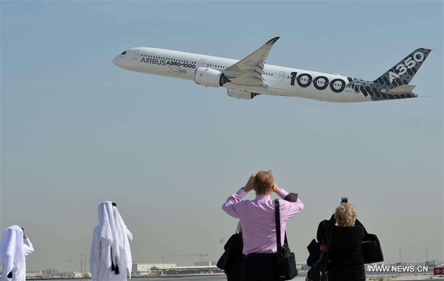 QATAR-DOHA-AIRBUS A350-1000-DEMONSTRATION TOUR