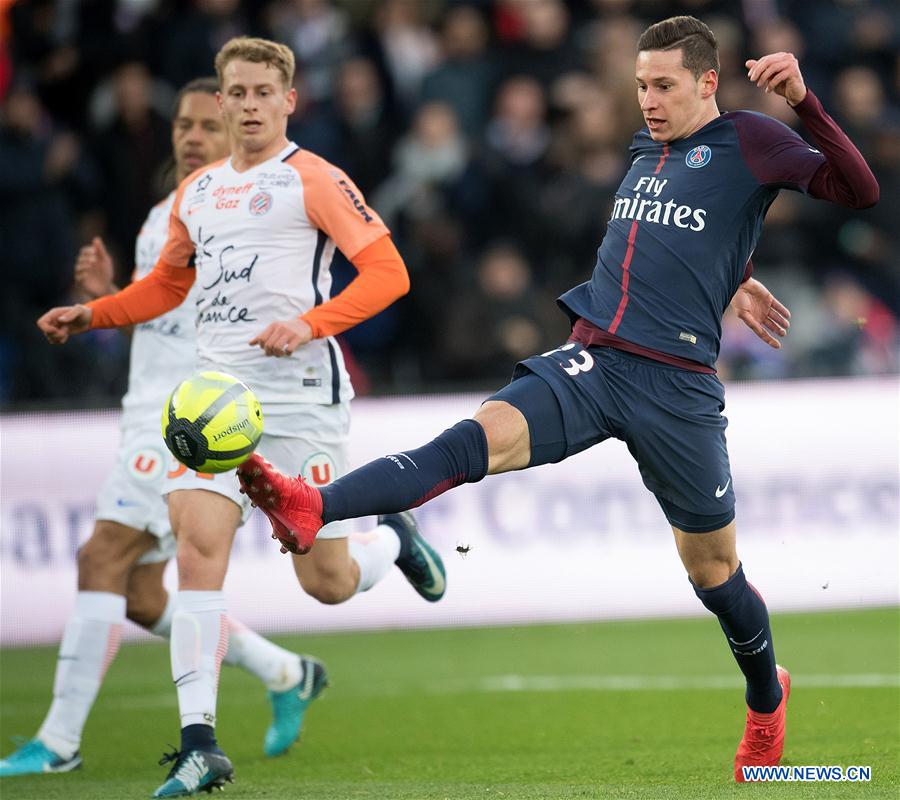 (SP)FRANCE-PARIS-SOCCER-LIGUE 1-PARIS SAINT-GERMAIN VS MONTPELLIER