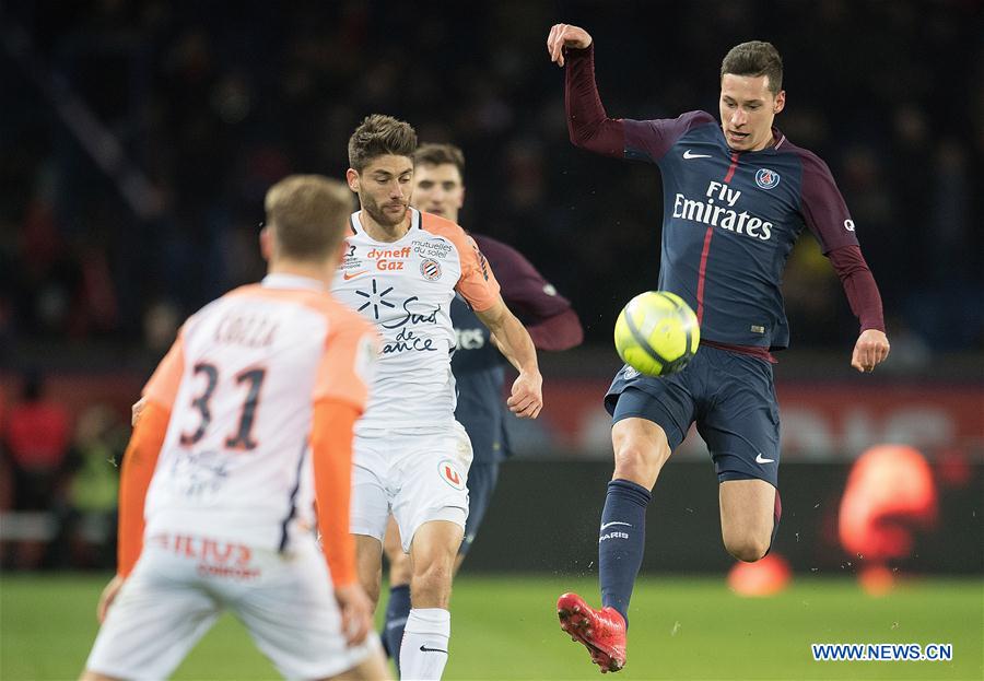 (SP)FRANCE-PARIS-SOCCER-LIGUE 1-PARIS SAINT-GERMAIN VS MONTPELLIER