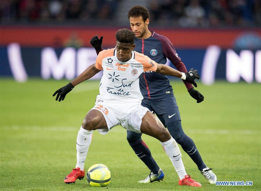 (SP)FRANCE-PARIS-SOCCER-LIGUE 1-PARIS SAINT-GERMAIN VS MONTPELLIER