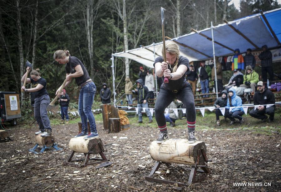 CANADA-VANCOUVER-LOGGERS COMPETITION