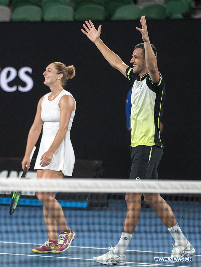 (SP)AUSTRALIA-MELBOURNE-TENNIS-AUSTRALIAN OPEN-MIXED DOUBLES