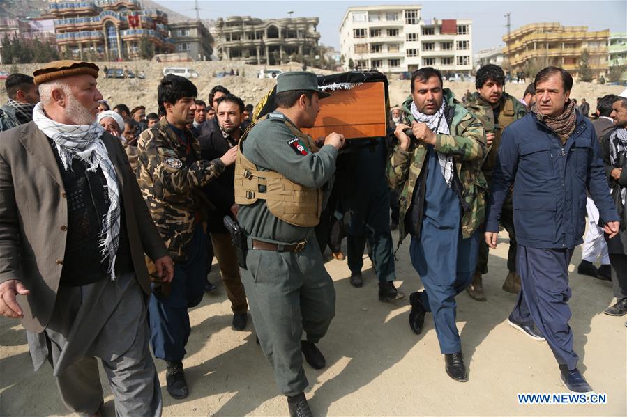 AFGHANISTAN-KABUL-FUNERAL CEREMONY-SUICIDE ATTACK
