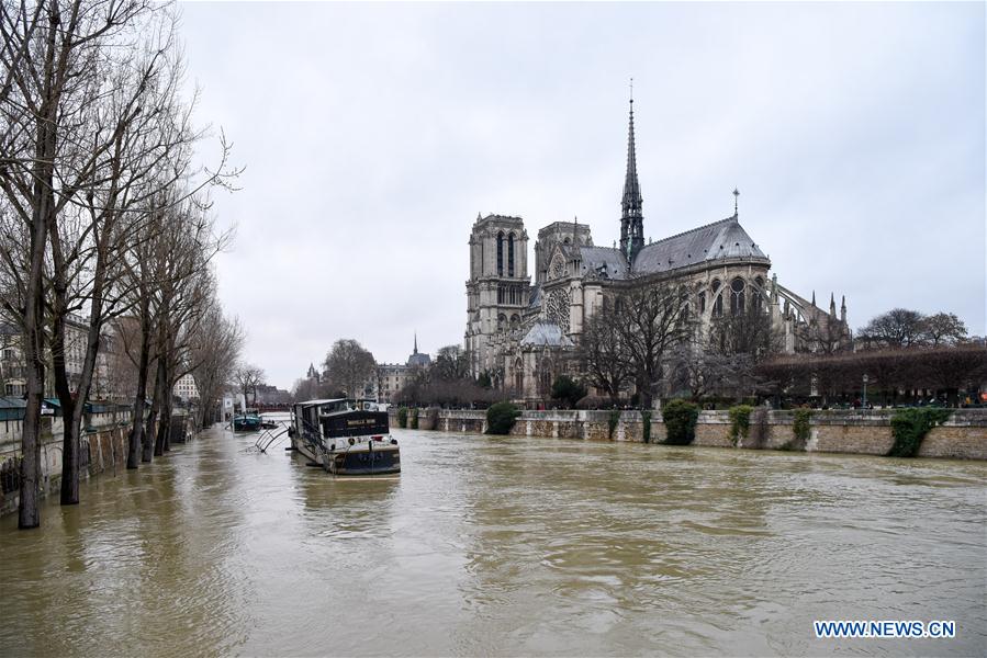 FRANCE-PARIS-SEINE RIVER-FLOOD