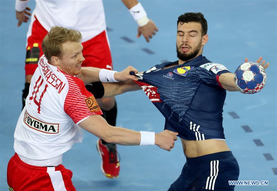 (SP)CROATIA-ZAGREB-HANDBALL-EHF EURO 2018-FINALS-FRA VS DEN