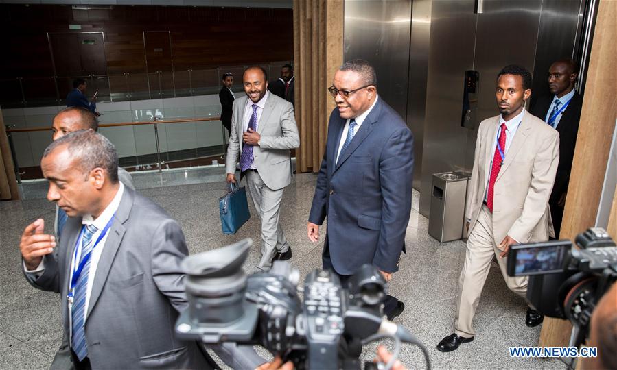 ETHIOPIA-ADDIS ABABA-30TH AU SUMMIT-LEADERS-DISMISS-SPYING REPORT