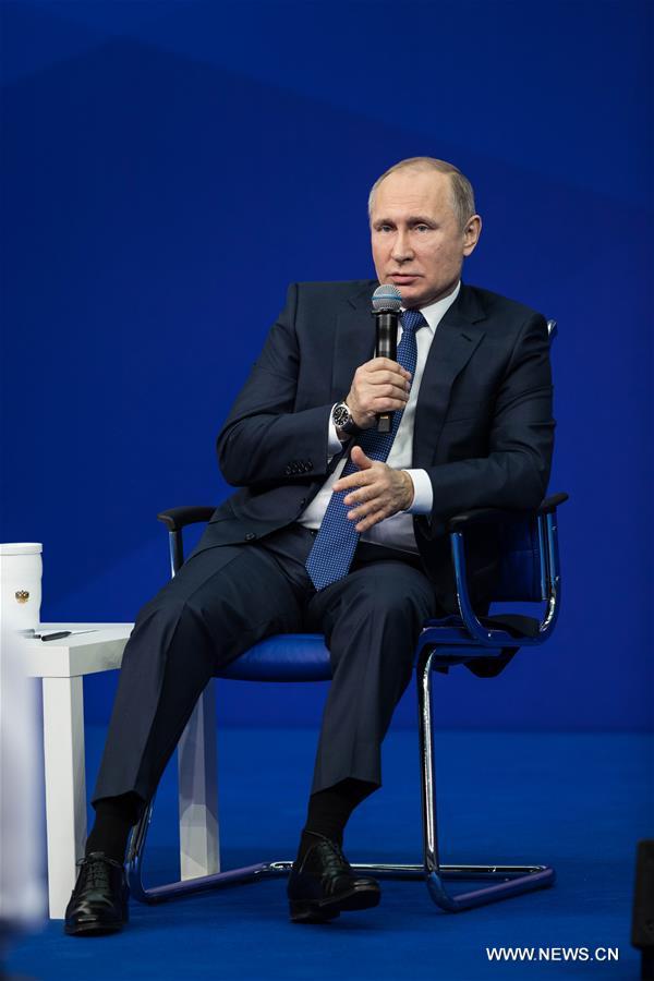RUSSIA-MOSCOW-PUTIN-PRESIDENTIAL ELECTION-SPEECH